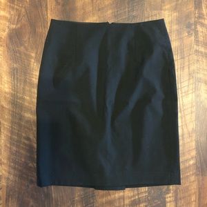Banana Republic Black Pencil Skirt Size 0